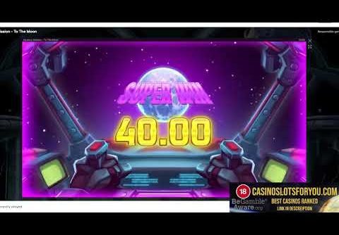 mystery mission, to the moon, online slots big win bonus