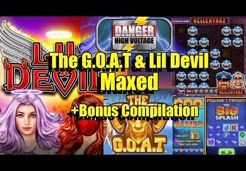 Lil Devil Maxed, The G.O.A.T Maxed, Hellcatraz BIG WIN!!, Danger HV & Much More + Community BIG WINS