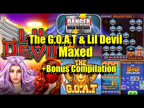 Lil Devil Maxed, The G.O.A.T Maxed, Hellcatraz BIG WIN!!, Danger HV & Much More + Community BIG WINS