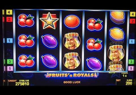 Fruits’n Royals ! #2 Euro Bet ! #slot machine! #Freispiele! #novoline ! #Big Win! #Admiral