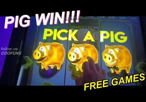 SKILL GAME – BIG WIN!!! FUSION 4 PIGGY’S BIG BREAK FREE GAME 5 IN 1 Skill Game for Sale