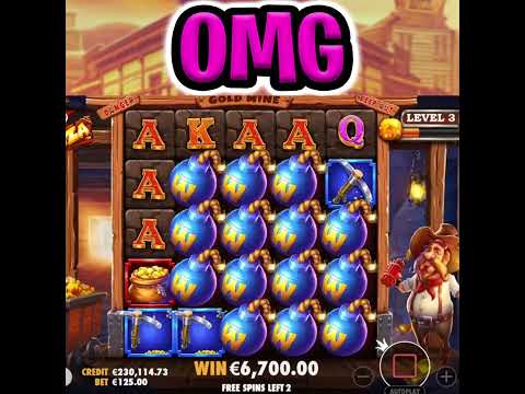 BOMB BONANZA SLOT €125 MAX BET 🤑 SUPER BIG WIN OMG SO MANY WILDS‼️ #shorts