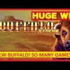 New Buffalo → HUGE WIN! Buffalo Xtreme Slot – SO MANY GAMES!