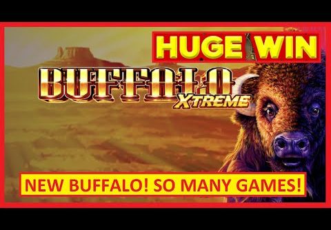 New Buffalo → HUGE WIN! Buffalo Xtreme Slot – SO MANY GAMES!