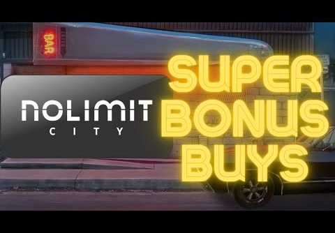 SUPER BONUS BUYS on No Limit City Online Slots – Any SUPER BIG WINS??