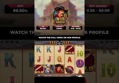 🎰The BIGGEST WIN on Wild Bandolier Slot on our CHANNEL!