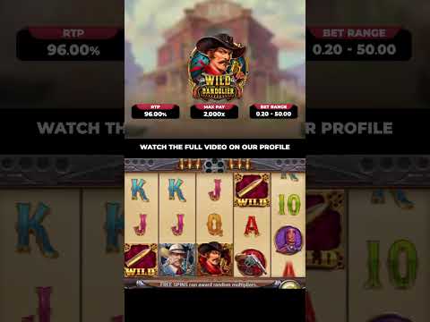 🎰The BIGGEST WIN on Wild Bandolier Slot on our CHANNEL!