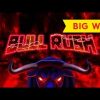 AWESOME! Bull Rush Slot – BIG WIN BONUS!