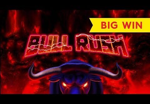 AWESOME! Bull Rush Slot – BIG WIN BONUS!