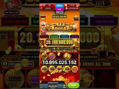 My Konami Slot Respin ALL BOARD Win 20B Mega Jackpot