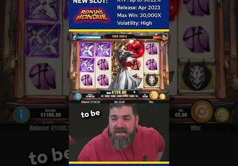 New Slot: Ronin’s Honour – Big Win!