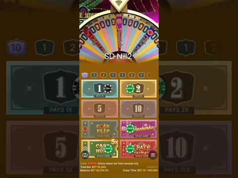 Crazy Time Big Win Pachinko With Top Slot 20X Moment Bonus Jackpot Crazy Time Evolution Gaming