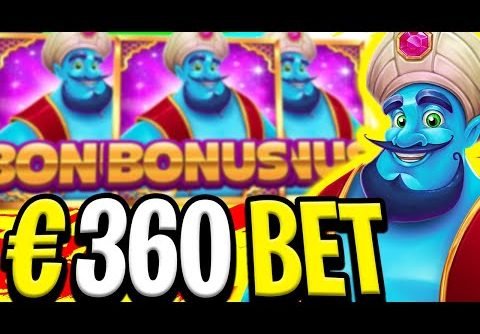 NEW LAMP OF INFINITY SLOT 🤑 BIG WINS €360 MAX BET 🔥 BONUS 24 FREE SPINS‼️