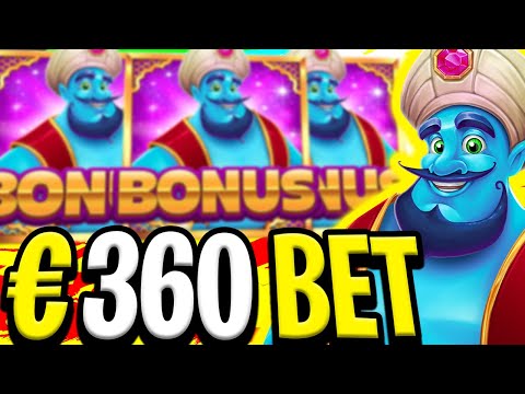 NEW LAMP OF INFINITY SLOT 🤑 BIG WINS €360 MAX BET 🔥 BONUS 24 FREE SPINS‼️