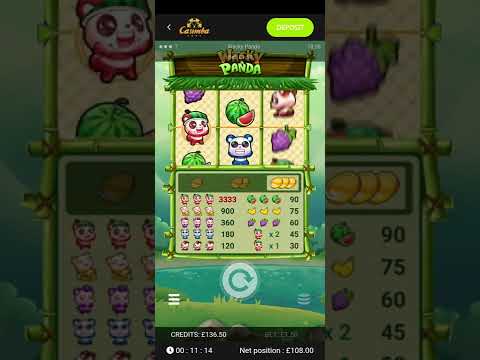 Big win on slots casimba wacky panda