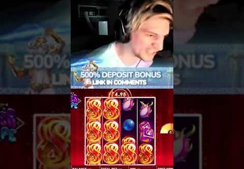 XQC BIG WIN IN CASINO #XQC #CASINO #slot #slots #bigwin