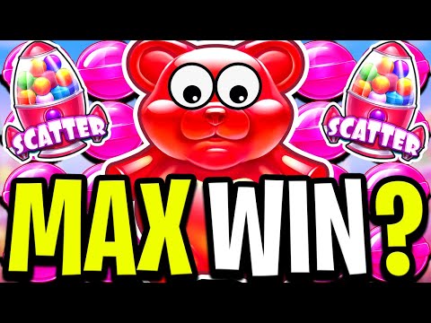 SUGAR RUSH SLOT 🤑 MAX WIN ON €100 MAX BET? 🔥 CAN RANDOM MICHAEL DO IT‼️