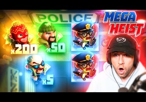 HUNTING the MAX STAGE on this *NEW* RELAX slot MEGA HEIST!! (Bonus Buys)