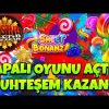 Sweet Bonanza | KAPALI OYUN MUHTEŞEM AÇILDI | BIG WIN #sweetbonanzarekor #bigwin #slot