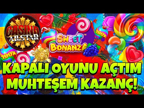 Sweet Bonanza | KAPALI OYUN MUHTEŞEM AÇILDI | BIG WIN #sweetbonanzarekor #bigwin #slot