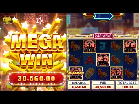 ANOTHER MEGA WIN NA NAMAN KAY NIGHT MARKET #eu9 #slot #earnmoneyonline #megawin #onlinecasino