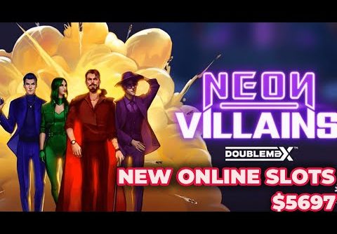 Neon Villains Slot Mega Win x569