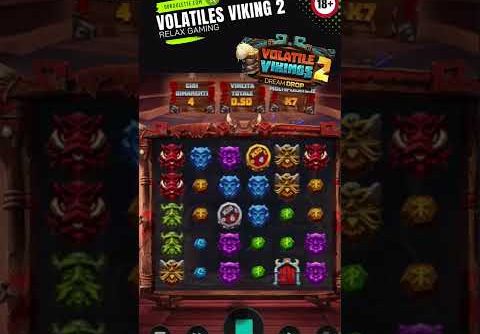 VOLATILE VIKING 2 dream drop – BIG WIN 🔥  Slot Gratis demo Italia – Relax Gaming #shorts