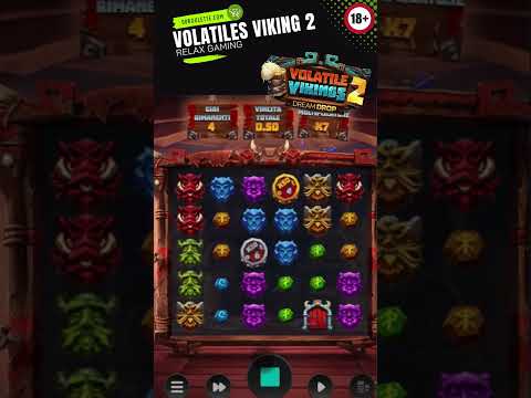 VOLATILE VIKING 2 dream drop – BIG WIN 🔥  Slot Gratis demo Italia – Relax Gaming #shorts