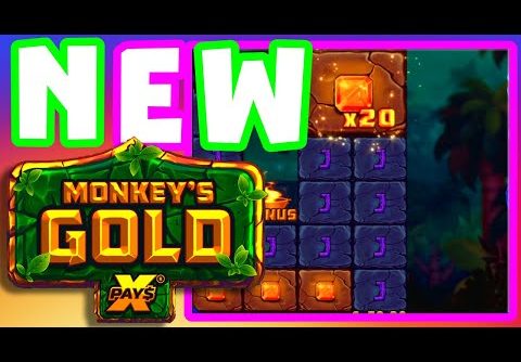 NEW SLOT MONKEY’S GOLD 🐒🙊 X PAYS BONUS BUYS LET’S TEST THIS GAME OUT SUPER FAST BIG WIN‼️🔥