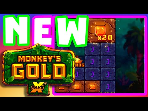 NEW SLOT MONKEY’S GOLD 🐒🙊 X PAYS BONUS BUYS LET’S TEST THIS GAME OUT SUPER FAST BIG WIN‼️🔥