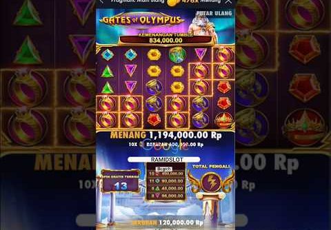 RUNGKAD?? BIG WIN | GATES OF OLYMPUS | INFO SLOT GACOR HARI INI #shorts #viral #slotgacorhariini