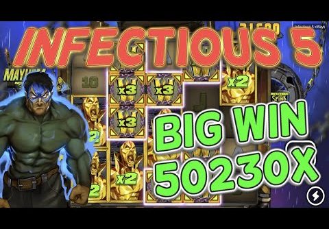 🔥 PLAYER HITS INFECTIOUS 5 BIG WIN 💥 MUST SEE 🎰 (NOLIMIT CITY)