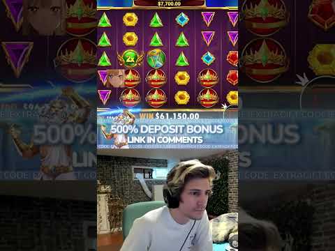 XCQ MASSIVE WIN ON GATES OF OLYMPUS #xqc #slot #slots #casino #gatesofolympus