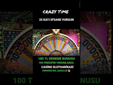 CRAZY TİME | EFSANE VURGUN BİG WİN #crazytime #crazytimebonus #canlıcasino #slot