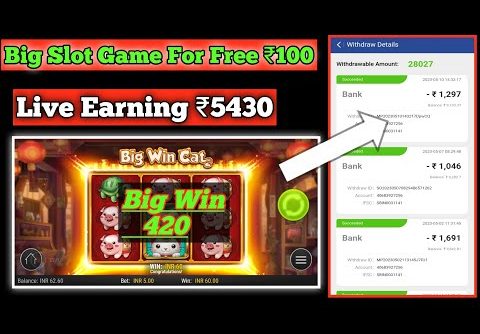 Big Win Slot ₹100🤑 / New slot meta game / New Rummy 51 / Today Teen patti Earning App
