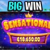 MOCHIMON SLOT MEGA BIG WIN ON THE LAST FREE SPINS OMG €100 MAX BET #shorts