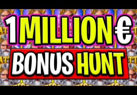 🔴 MY BIGGEST SLOT BONUS HUNT OPENING EVER €1.000.000 LIVE  SLOTS 🔥 JOIN ME FOR BIG  RECORD WINS‼️