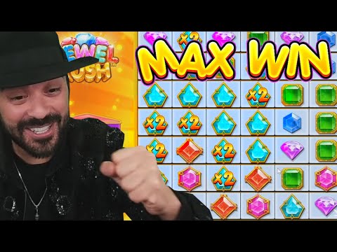 ROSHTEIN HITS A MAX WIN ON THE NEW JEWEL RUSH SLOT!