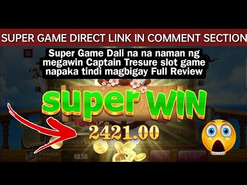 Super Game Dali na na naman ng megawin Captain Tresure slot game napaka tindi magbigay Full Review