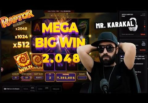 RAPTOR MEGA BIG WIN! 🏆 | #casino #slot #pragmatic #raptor