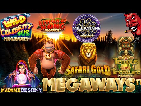 Megaways Slot Session with Lucky Devil 🎰 Any Big Wins?