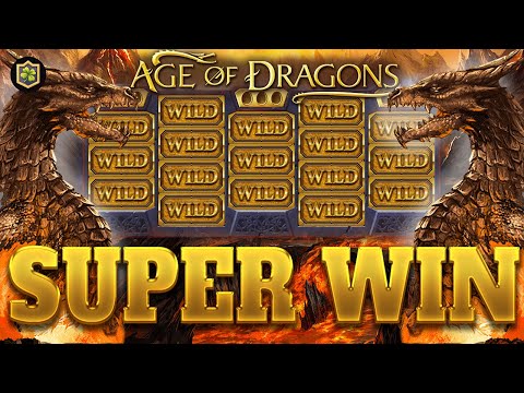 😱 Age of Dragons Mini Max 😱 Review & Bonus Feature 😱NEW Online Slot EPIC Big WIN – Kalamba Games