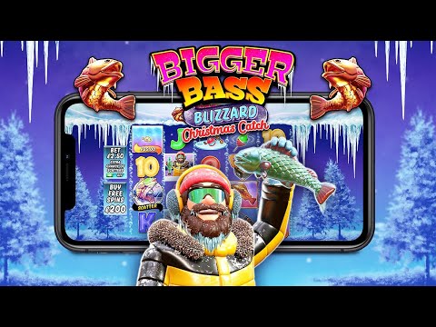 Bigger Bass Blizzard – Christmas Catch Big Bonus Buy – Big Wins Casino Slot Online Game