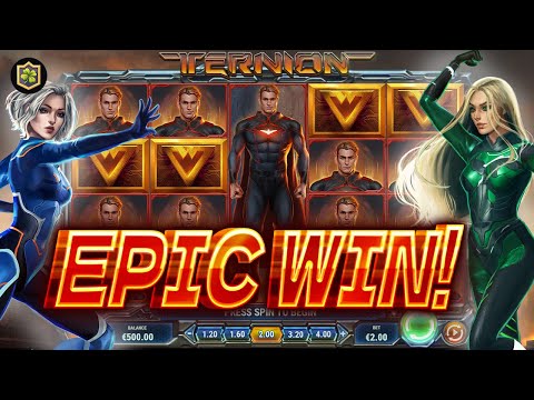 😱 Ternion 😱 Review & Bonus Feature 😱 NEW Online Slot EPIC Big WIN! – Play’n GO (Casino Supplier)