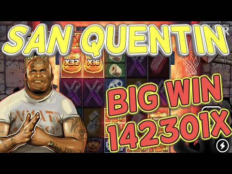 🔥 PLAYER HITS SAN QUENTIN SLOT BIG WIN 💥 MASSIVE MUST SEE WIN 🎰 (NOLIMIT CITY)