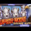 🔥 Unleashing the Wild Fortunes: Epic Win on Savage Buffalo Spirit Slot by BGaming! (Casino Supplier)