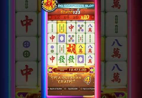mahjong ways 1❗️free spin max bet bigwin 17,225,00 #shorts #mahjongways1 #slotgacorpgsofthariini