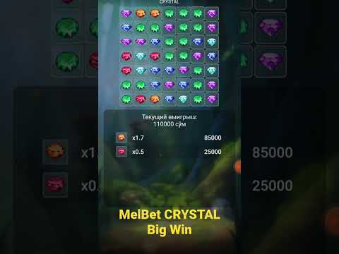 MelBet CRYSTAL Big Win #melbet #1xbet