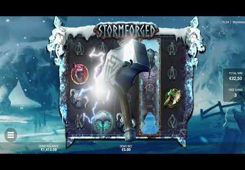 Stormforged (Hacksaw Gaming) ⚔️ Online Slot SUPER BIG WIN! 🧊