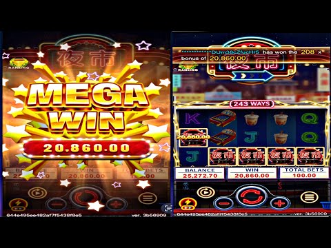 Nag pa mega win si night market fc slot walang susuko #eu9